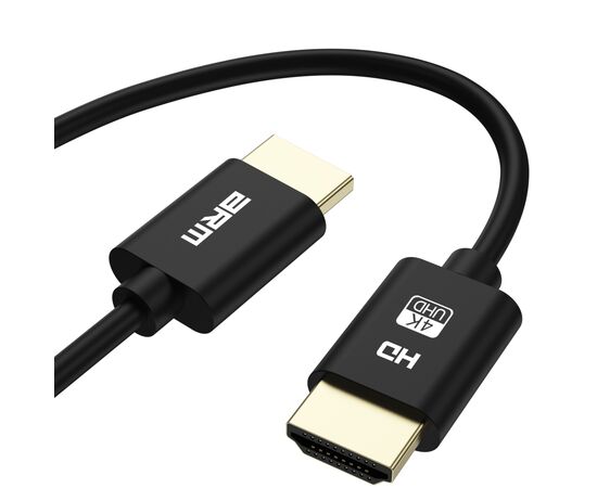 Кабель мультимедійний HDMI M to HDMI M 1.0m V2.0 4K black Armorstandart (ARM69368), зображення 2 Кабель мультимедійний HDMI M to HDMI M 1.0m V2.0 4K black Armorstandart (ARM69368), зображення 2