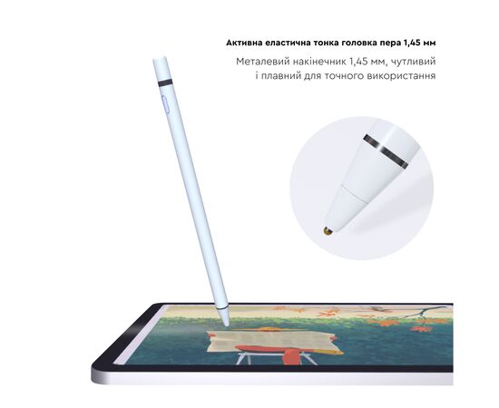 Стилус AirOn AirPen для емкостного дисплея (6126755803221), изображение 5 Стилус AirOn AirPen для емкостного дисплея (6126755803221), изображение 5