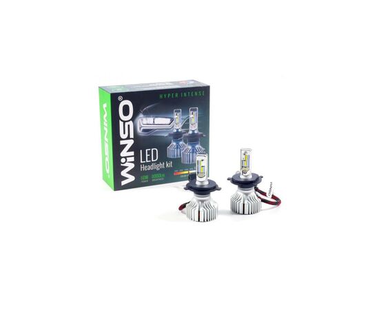Автолампа Winso LED H4 12/24V 60Вт 8000Лм. (798400), изображение 5 Автолампа Winso LED H4 12/24V 60Вт 8000Лм. (798400), изображение 5