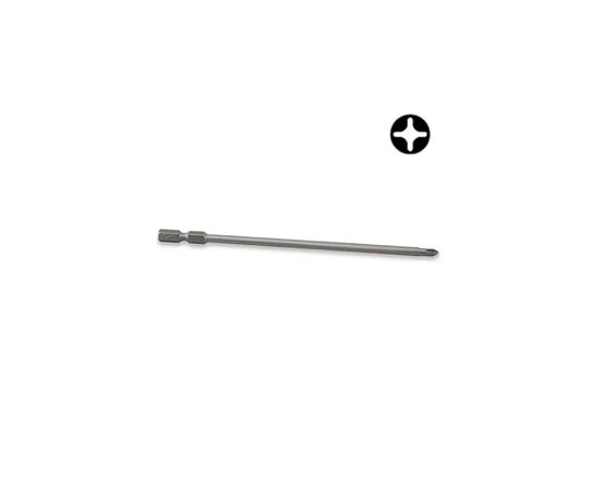 Біта для шуруповерта Toptul 1/4" 150мм PH2 магнітна Anti-Slip (FSMC0802)