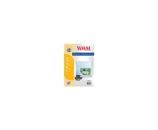 Пленка для печати WWM A4, 180мкм, 20ст (F180PP20)