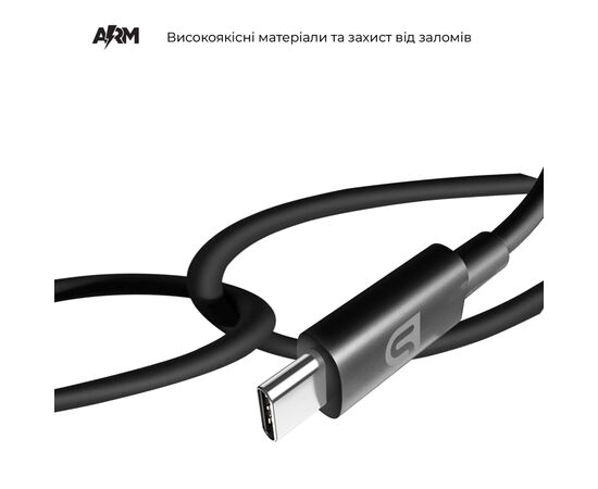 Зарядное устройство Armorstandart AR-C43 Type-C PD30W + USB QC 3.0 Grey + cable USB-C (ARM82463), изображение 2 Зарядное устройство Armorstandart AR-C43 Type-C PD30W + USB QC 3.0 Grey + cable USB-C (ARM82463), изображение 2