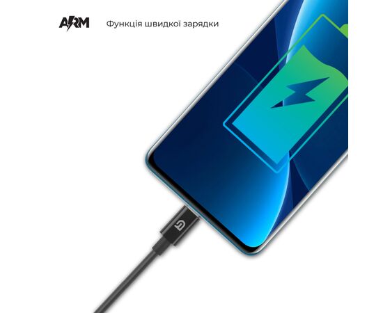 Зарядное устройство Armorstandart AR-C43 Type-C PD30W + USB QC 3.0 Grey + cable USB-C (ARM82463), изображение 3 Зарядное устройство Armorstandart AR-C43 Type-C PD30W + USB QC 3.0 Grey + cable USB-C (ARM82463), изображение 3