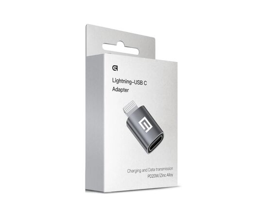 Дата кабель OTG USB-C to Lightning Black Armorstandart (ARM79618), изображение 2 Дата кабель OTG USB-C to Lightning Black Armorstandart (ARM79618), изображение 2