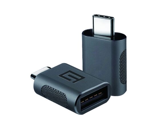 Переходник OTG USB 2.0 AF to USB-C Space Grey Armorstandart (ARM69356), изображение 2 Переходник OTG USB 2.0 AF to USB-C Space Grey Armorstandart (ARM69356), изображение 2