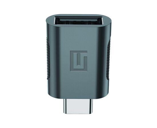Перехідник OTG USB 2.0 AF to USB-C Space Grey Armorstandart (ARM69356)