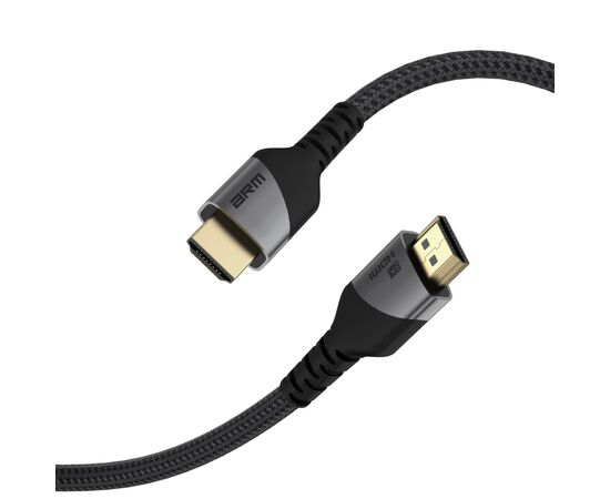 Кабель мультимедійний HDMI M to HDMI M 1.0m V2.1 8K black Armorstandart (ARM71095), зображення 2 Кабель мультимедійний HDMI M to HDMI M 1.0m V2.1 8K black Armorstandart (ARM71095), зображення 2
