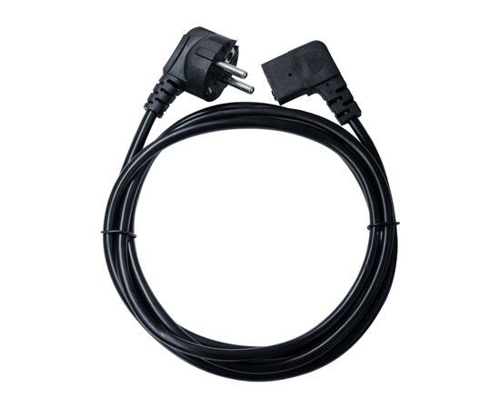 Кабель питания C13 1.8m 90° corner black Armorstandart (ARM73124), изображение 2 Кабель питания C13 1.8m 90° corner black Armorstandart (ARM73124), изображение 2