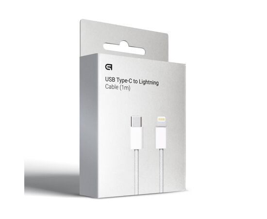 Дата кабель USB-C to Lightning 1.0m White Armorstandart (ARM72697), зображення 4 Дата кабель USB-C to Lightning 1.0m White Armorstandart (ARM72697), зображення 4
