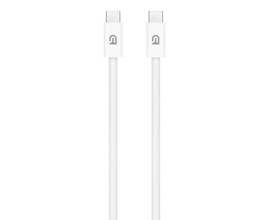 Дата кабель USB-C to USB-C 1.0m White Armorstandart (ARM72698)