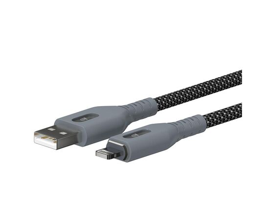 Дата кабель USB 2.0 AM to Lightning 1.0m Magnetic 2A black Armorstandart (ARM75508), изображение 3 Дата кабель USB 2.0 AM to Lightning 1.0m Magnetic 2A black Armorstandart (ARM75508), изображение 3