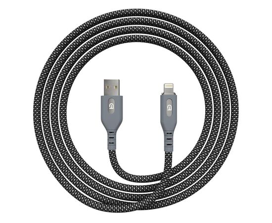 Дата кабель USB 2.0 AM to Lightning 1.0m Magnetic 2A black Armorstandart (ARM75508)