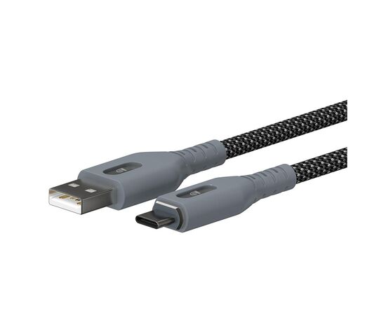 Дата кабель USB 2.0 AM to USB-C 1.0m Magnetic 3A black Armorstandart (ARM75514), изображение 3