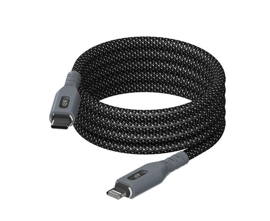 Дата кабель USB-C to Lightning 1.0m Magnetic 27W black Armorstandart (ARM75512), изображение 2 Дата кабель USB-C to Lightning 1.0m Magnetic 27W black Armorstandart (ARM75512), изображение 2