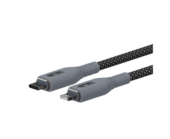 Дата кабель USB-C to Lightning 1.0m Magnetic 27W black Armorstandart (ARM75512), изображение 3 Дата кабель USB-C to Lightning 1.0m Magnetic 27W black Armorstandart (ARM75512), изображение 3