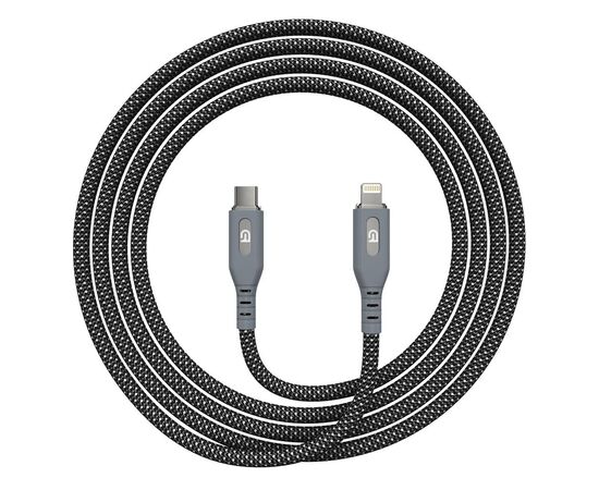 Дата кабель USB-C to Lightning 1.0m Magnetic 27W black Armorstandart (ARM75512)