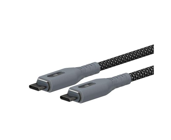 Дата кабель USB-C to USB-C 1.0m Magnetic 60W Black Armorstandart (ARM75513), изображение 3 Дата кабель USB-C to USB-C 1.0m Magnetic 60W Black Armorstandart (ARM75513), изображение 3