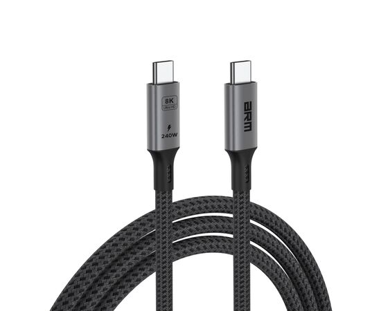 Дата кабель USB-C to USB-C 1.0m USB4 40Gbps 240W 8K60Hz black Armorstandart (ARM81921)