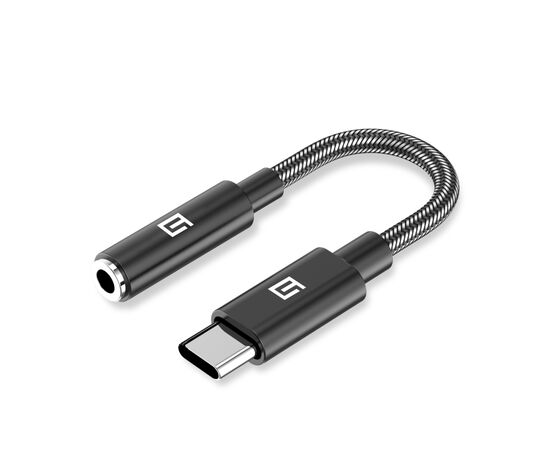 Адаптер USB-C M to 3.5mm F black Armorstandart (ARM76887)