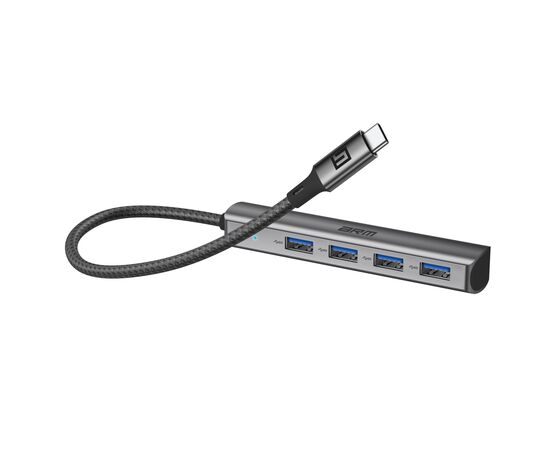 Концентратор Armorstandart USB-C to 4USB Grey (ARM69364), изображение 3 Концентратор Armorstandart USB-C to 4USB Grey (ARM69364), изображение 3