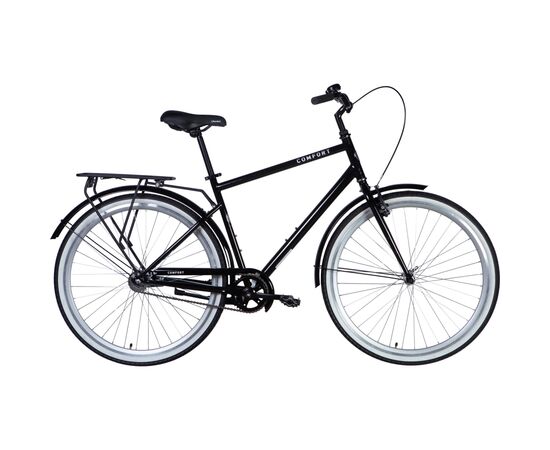 Велосипед Dorozhnik 28" COMFORT MALE Velosteel рама-20" ST 2025 чорний (OPS-D-28-451)