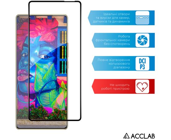 Скло захисне ACCLAB Full Glue Infinix Note 40 5G Black (1283126613098), зображення 5 Скло захисне ACCLAB Full Glue Infinix Note 40 5G Black (1283126613098), зображення 5