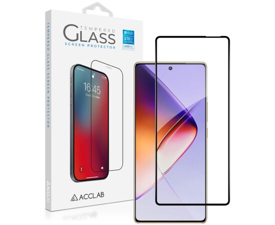 Скло захисне ACCLAB Full Glue Infinix Note 40 5G Black (1283126613098)