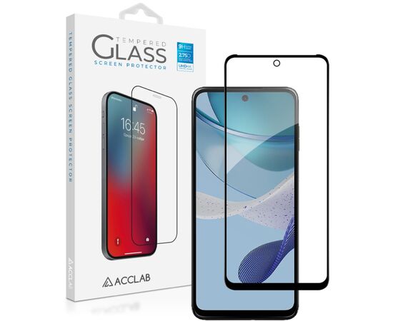 Скло захисне ACCLAB Full Glue MOTO G13/G23/G53 Black (1283126567247)