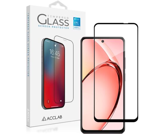 Стекло защитное ACCLAB Full Glue Oppo A3x Black (1283126598890)