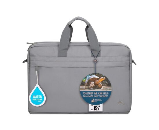 Сумка для ноутбука RivaCase 15.6" 8235 Ulsan Grey (8235Grey), изображение 11 Сумка для ноутбука RivaCase 15.6" 8235 Ulsan Grey (8235Grey), изображение 11
