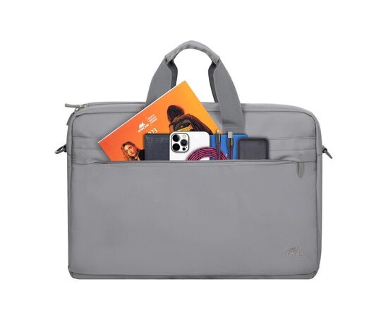 Сумка для ноутбука RivaCase 15.6" 8235 Ulsan Grey (8235Grey), изображение 3 Сумка для ноутбука RivaCase 15.6" 8235 Ulsan Grey (8235Grey), изображение 3
