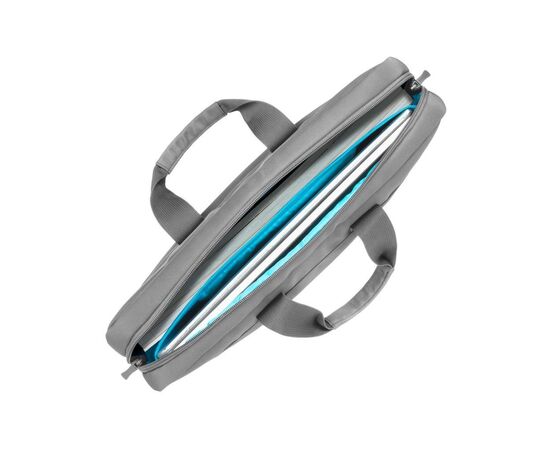 Сумка для ноутбука RivaCase 15.6" 8235 Ulsan Grey (8235Grey), изображение 4 Сумка для ноутбука RivaCase 15.6" 8235 Ulsan Grey (8235Grey), изображение 4