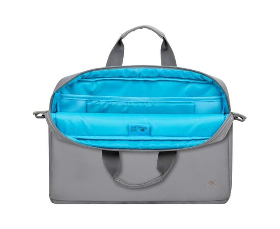 Сумка для ноутбука RivaCase 15.6" 8235 Ulsan Grey (8235Grey), изображение 5 Сумка для ноутбука RivaCase 15.6" 8235 Ulsan Grey (8235Grey), изображение 5