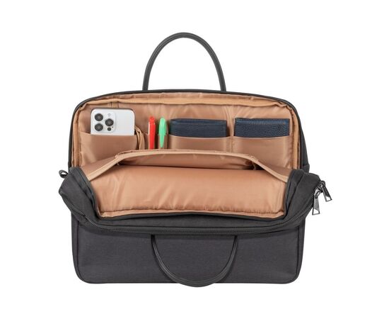 Сумка для ноутбука RivaCase 15.6" 8134 Clark Black ECO (8134BlackECO), изображение 6 Сумка для ноутбука RivaCase 15.6" 8134 Clark Black ECO (8134BlackECO), изображение 6