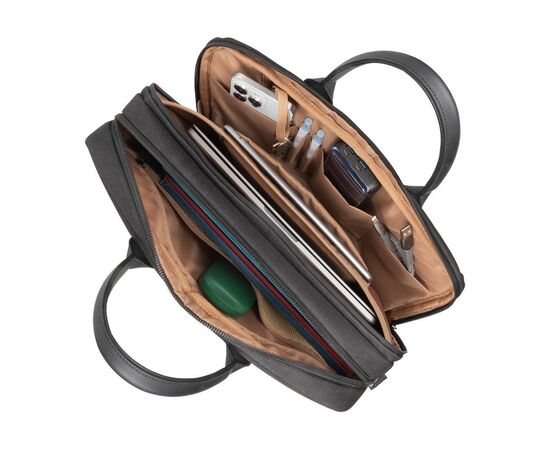 Сумка для ноутбука RivaCase 15.6" 8134 Clark Black ECO (8134BlackECO), изображение 9 Сумка для ноутбука RivaCase 15.6" 8134 Clark Black ECO (8134BlackECO), изображение 9