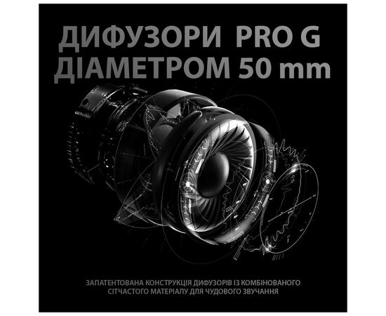 Наушники Logitech G PRO X Gaming Headset + Stand USB Black (991-000358), изображение 10 Наушники Logitech G PRO X Gaming Headset + Stand USB Black (991-000358), изображение 10