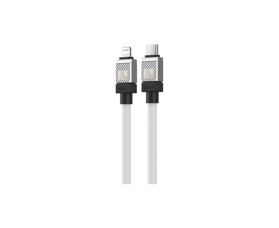 Дата кабель USB-C to Lightning 1.0m CoolPlay Fast Charging 20W white Baseus (CAKW000002), изображение 2 Дата кабель USB-C to Lightning 1.0m CoolPlay Fast Charging 20W white Baseus (CAKW000002), изображение 2