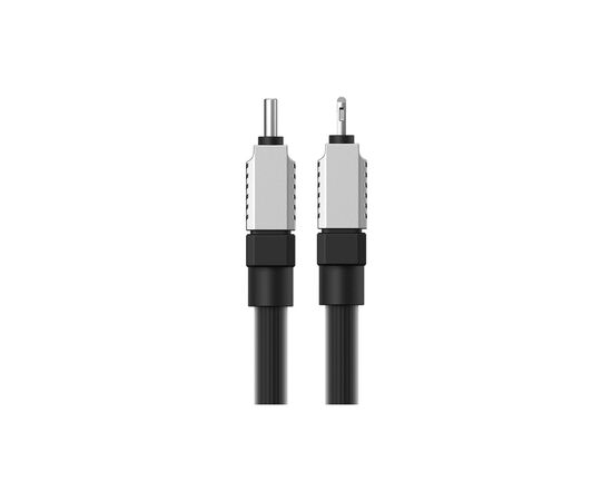 Дата кабель USB-C to Lightning 2.0m CoolPlay Fast Charging 20W black Baseus (CAKW000101), изображение 3 Дата кабель USB-C to Lightning 2.0m CoolPlay Fast Charging 20W black Baseus (CAKW000101), изображение 3