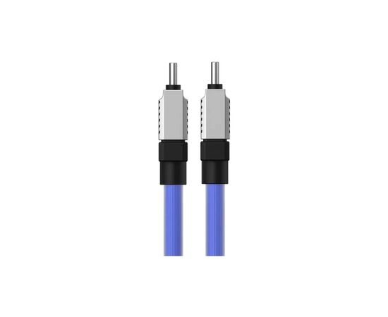 Дата кабель USB-C to USB-C 1.0m CoolPlay Fast Charging 100W blue Baseus (CAKW000203), изображение 4 Дата кабель USB-C to USB-C 1.0m CoolPlay Fast Charging 100W blue Baseus (CAKW000203), изображение 4