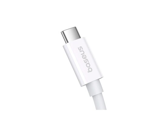 Дата кабель USB-C to USB-C 1.8m Superior USB4 Fast Charging 240W moon white Baseus (P10365200211-05), изображение 3 Дата кабель USB-C to USB-C 1.8m Superior USB4 Fast Charging 240W moon white Baseus (P10365200211-05), изображение 3