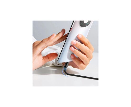 Дата кабель USB 2.0 AM to USB-C 1.0m Superior Fast Charging 60W black Baseus (CAYS000901), изображение 6 Дата кабель USB 2.0 AM to USB-C 1.0m Superior Fast Charging 60W black Baseus (CAYS000901), изображение 6