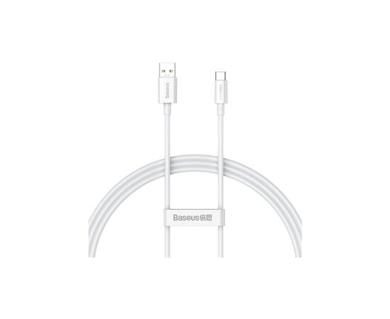 Дата кабель USB 2.0 AM to USB-C 1.0m Superior Fast Charging 60W white Baseus (CAYS000902)