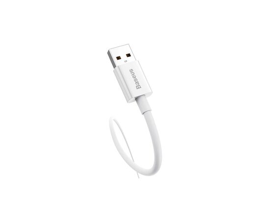 Дата кабель USB 2.0 AM to USB-C 1.5m Superior Fast Charging 100W moon white Baseus (P10320102214-02), изображение 4 Дата кабель USB 2.0 AM to USB-C 1.5m Superior Fast Charging 100W moon white Baseus (P10320102214-02), изображение 4