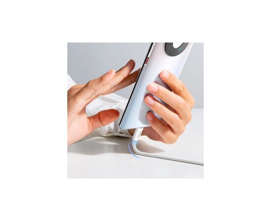 Дата кабель USB 2.0 AM to USB-C 2.0m Superior Fast Charging 100W moon white Baseus (P10320102214-03), изображение 10 Дата кабель USB 2.0 AM to USB-C 2.0m Superior Fast Charging 100W moon white Baseus (P10320102214-03), изображение 10