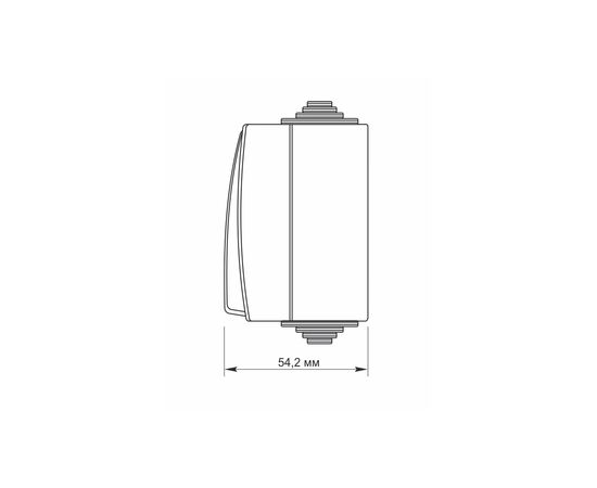 Выключатель Videx BINERA IP65 наружный 1кл с подсветкой, изображение 5 Выключатель Videx BINERA IP65 наружный 1кл с подсветкой, изображение 5