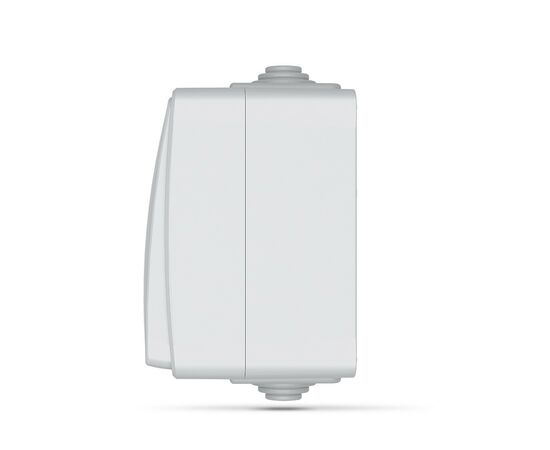 Выключатель Videx BINERA IP65 наружный 2кл серый, изображение 3 Выключатель Videx BINERA IP65 наружный 2кл серый, изображение 3