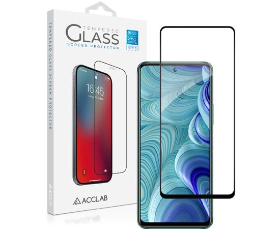 Стекло защитное ACCLAB Full Glue Infinix Hot 11s Black (1283126529542)