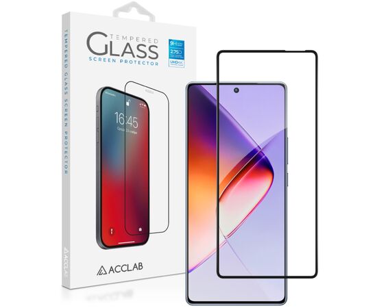 Стекло защитное ACCLAB Full Glue Infinix Note 40 4G Black (1283126594885)