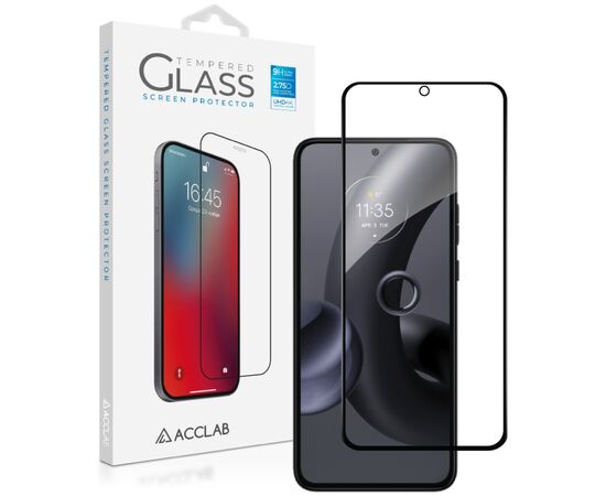 Стекло защитное ACCLAB Full Glue MOTO EDGE 30 Neo Black (1283126546679)