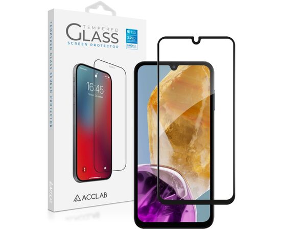 Стекло защитное ACCLAB Full Glue Samsung M15 Black (1283126591709)